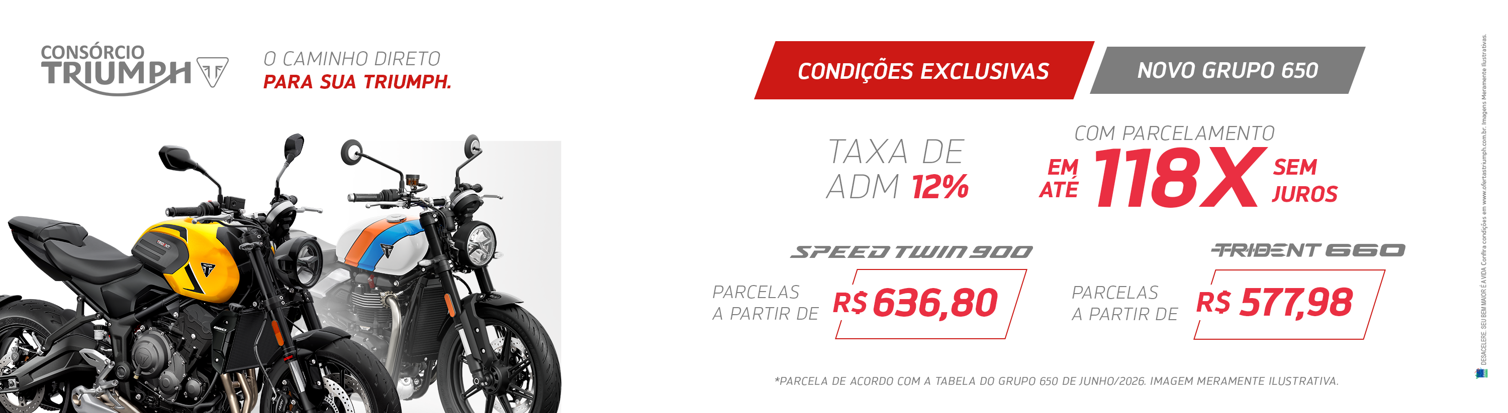 Triumph Ofertas