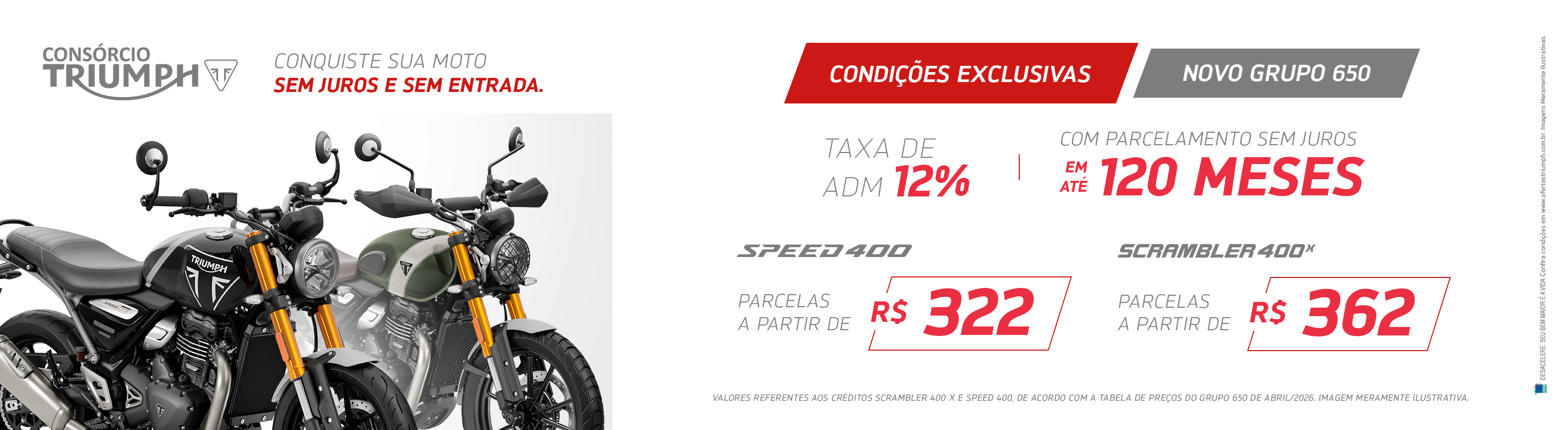 Triumph Ofertas